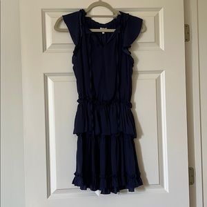 TCEC Blue Ruffle Dress